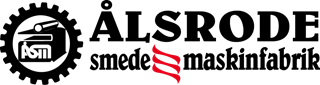 Aalsrode Smed Maskinfabrik Logo Sort